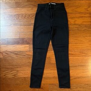 Black High Rise Women's Jeans